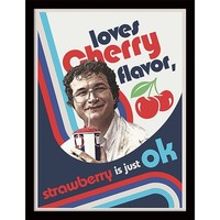 Stranger Things Gerahmtes Bild No Cherry, No Deal Alexei Kunstdruck
