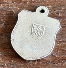 Vintage Heidelberg Germany 800 Silver Enamel Shield Souvenir Charm — photo 6