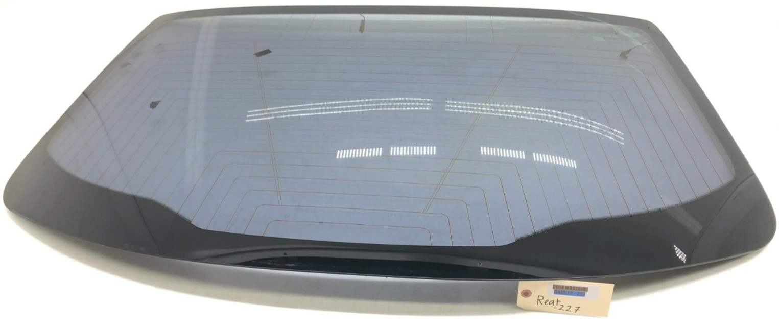 2014-2017 MASERATI GHIBLI S Q4 REAR WINDSHIELD GLASS OEM.