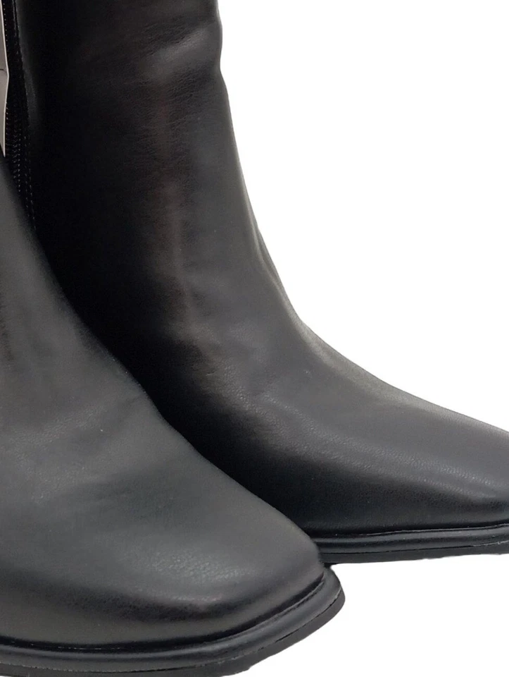 C&A Reißverschluss-Stiefeletten Damen Stiefeletten Gr. DE 40 schwarz Casual-Look - Bild 3 von 4