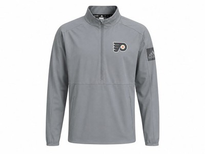 Adidas NHL Philadelphia Flyers Quarter-Zip Jacket Herren Sport Jacke