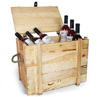 Weinkisten 12Er Geflammt Inkl. Holzwolle Weinkiste Geschenkekiste Holzkiste Aufb