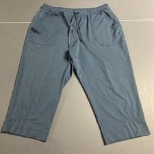 Blue Women  s Capris