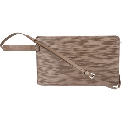 Louis Vuitton Taupe Epi Leather Pochette Rochelle Crossbody Waistbag Tasche