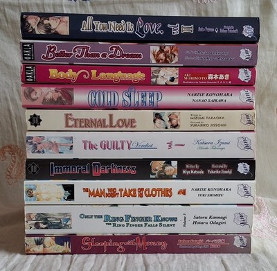 Yaoi Novels: Pick & Choose | Body Language, The Guilty, Immoral Darkness, etc