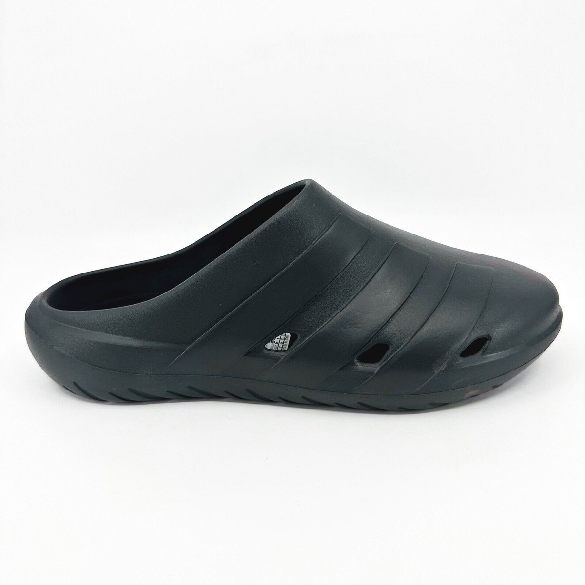 Adidas Adicane Clog Carbon Black Mens Slip On Slides Outdoor