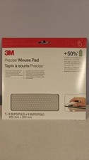 3M Precise Mouse Pad, Nonskid Back, Battery Enhancement 9 x 8, Gray/Bitmap