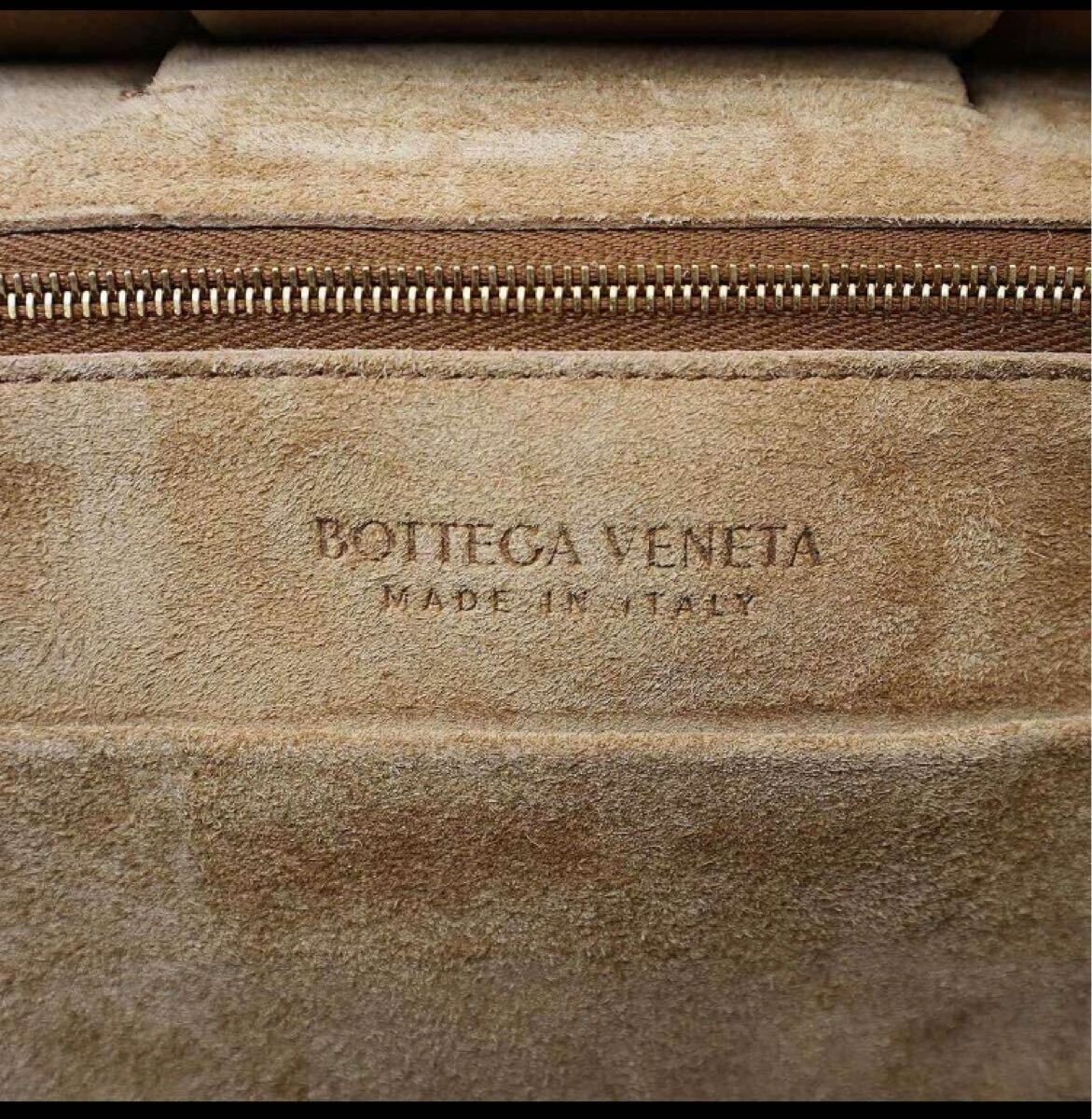 Bottega Veneta The Arco Leather Tote Bag Brown Small 21x13x3.5in Used thumbnail 5