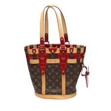 Borsa a mano LOUIS VUITTON Monogram Neo secchiello Monogram tela marrone donn...