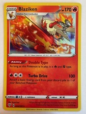 Holo Rare Blaziken 024/189 Darkness Ablaze Pokemon Card