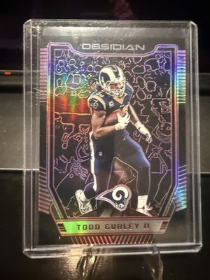 2018 Panini Obsidian Football Todd Gurley II / 75 Rams NFL
