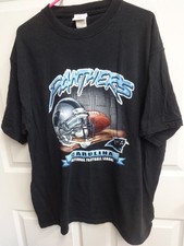 Vintage NFL 1990's NFL Carolina Panthers Football Locker Room T-Shirt Men XL