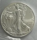 2018 American Silver Eagle With Certificate Of Authenticity Uncirculated. Mint