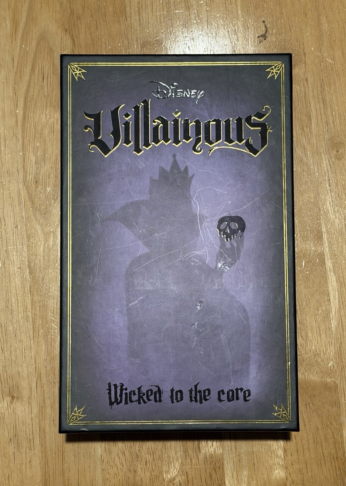 Disney Villainous Wicked to The Core Game Villains Open Box Complete