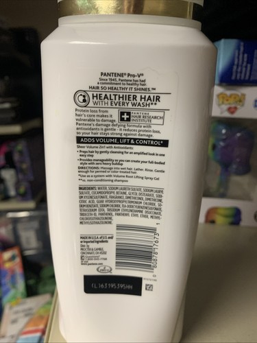 Pantene Pro V Shampoo Sheer Volume Lift Free Flowing Fullness 21.1oz - Picture 4 of 4