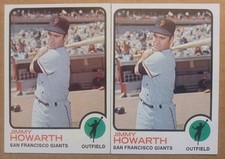1973 TOPPS #459 SAN FRANCISCO GIANTS JIMMY HOWARTH RC [2] NM/MT 07002
