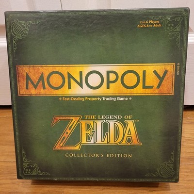 Monopoly Legend Of Zelda Collectors Edition Board Game Complete