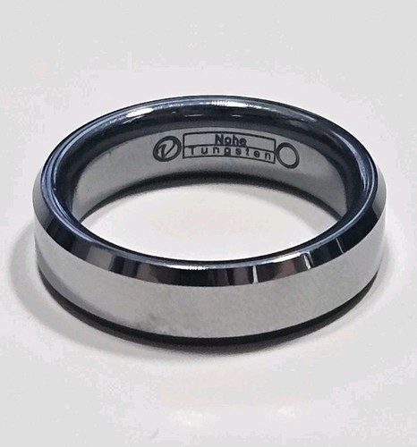 Nohe Tungsten Ring Size 8-9 - Picture 1 of 4