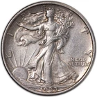 1933-S XF/AU+ Walking Liberty Half Dollar 50C Extremely Fine