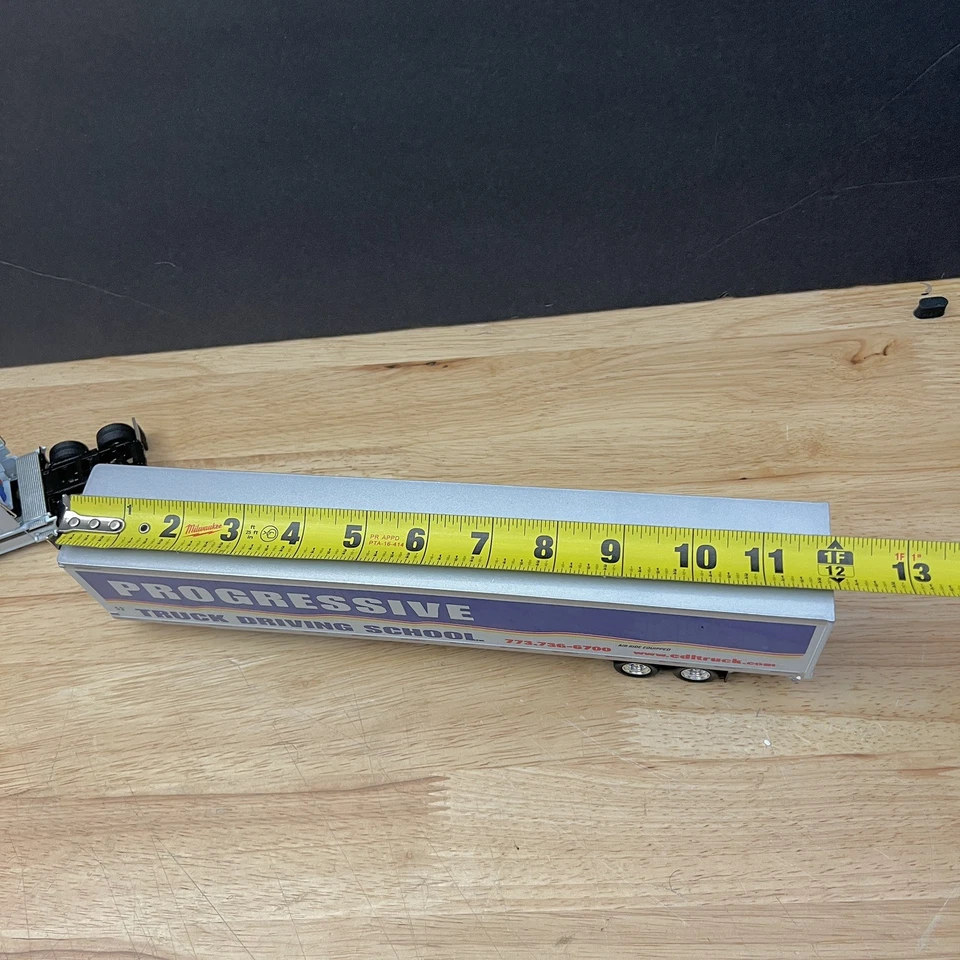 Tonkin Replicas - RARE Progressive Insurance Semi Driver School Model Truck - Image 4 of 4