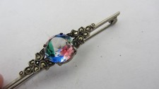 Ancienne broche, forme chapeau mexicain / Mexico, en argent 925 - Vendu