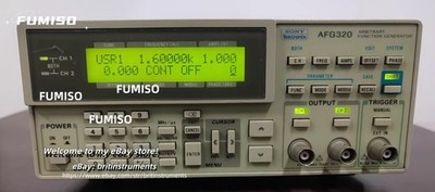 1PC Sony/Tektronix AFG320 Arbitrary Function Generator, 16 Mhz 2 channel#br