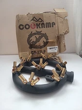 CookkampOutdoor Gas Stove with 23 Brass Tips -Jet GB-23 LP (Propane Gas 23 Tips)