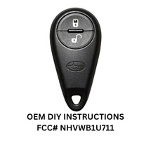 Diy Oem 2005-2008 Subaru Impreza Forester Keyless Entry Remote Hvwb1u711