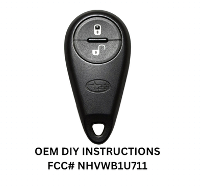 #ad #ad DIY OEM 2005 2008 SUBARU IMPREZA FORESTER KEYLESS ENTRY REMOTE HVWB1U711 $19.49