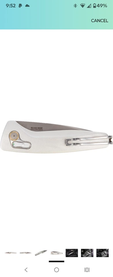 sog 10 au/3.1 drop point/silver+ 铬 — 第 4/4 张图片