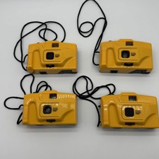 35mm Disposable Cameras Lot of 4 Vintage No Brand Untested
