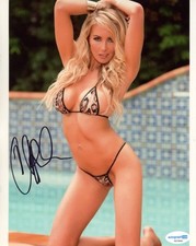 Christina Riordan AUTOGRAPH Signed Model Autographed 8x10 Photo ACOA Christina Riordan AUTOGRAPH Signed Model Autographed 8x10 Photo ACOA