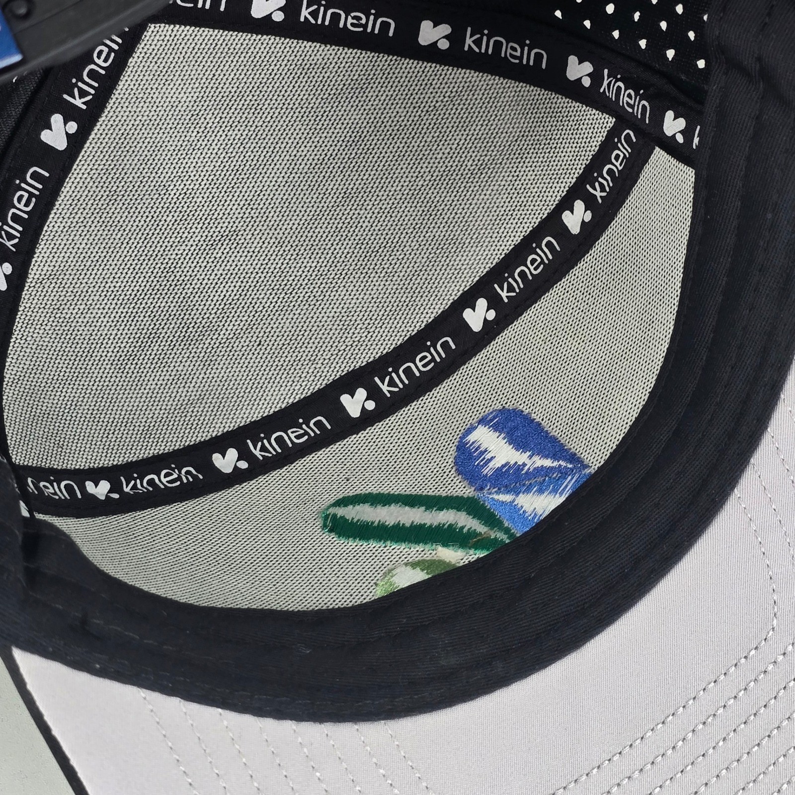 Kinein Black Performance Baseball Cap Embroidered… - image 12