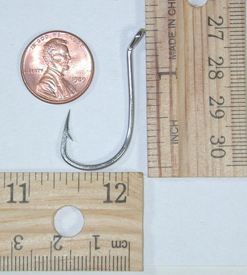 100 92554 size 4/0 Octopus Beak Stainless Steel bait lure fly hooks | eBay