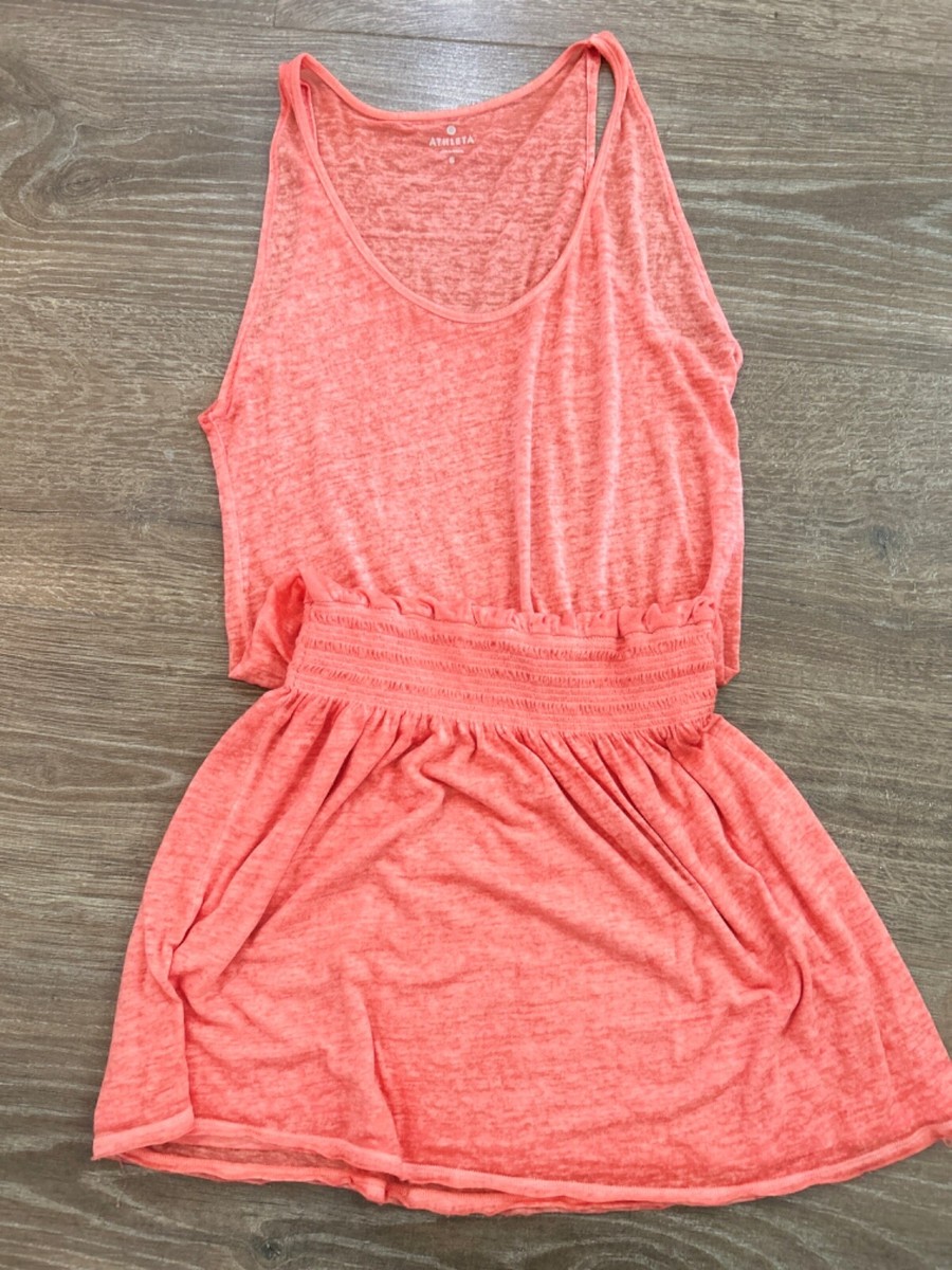 athleta beach dresses Sunset Riviera Abstract Mini Shift Dress in Pink