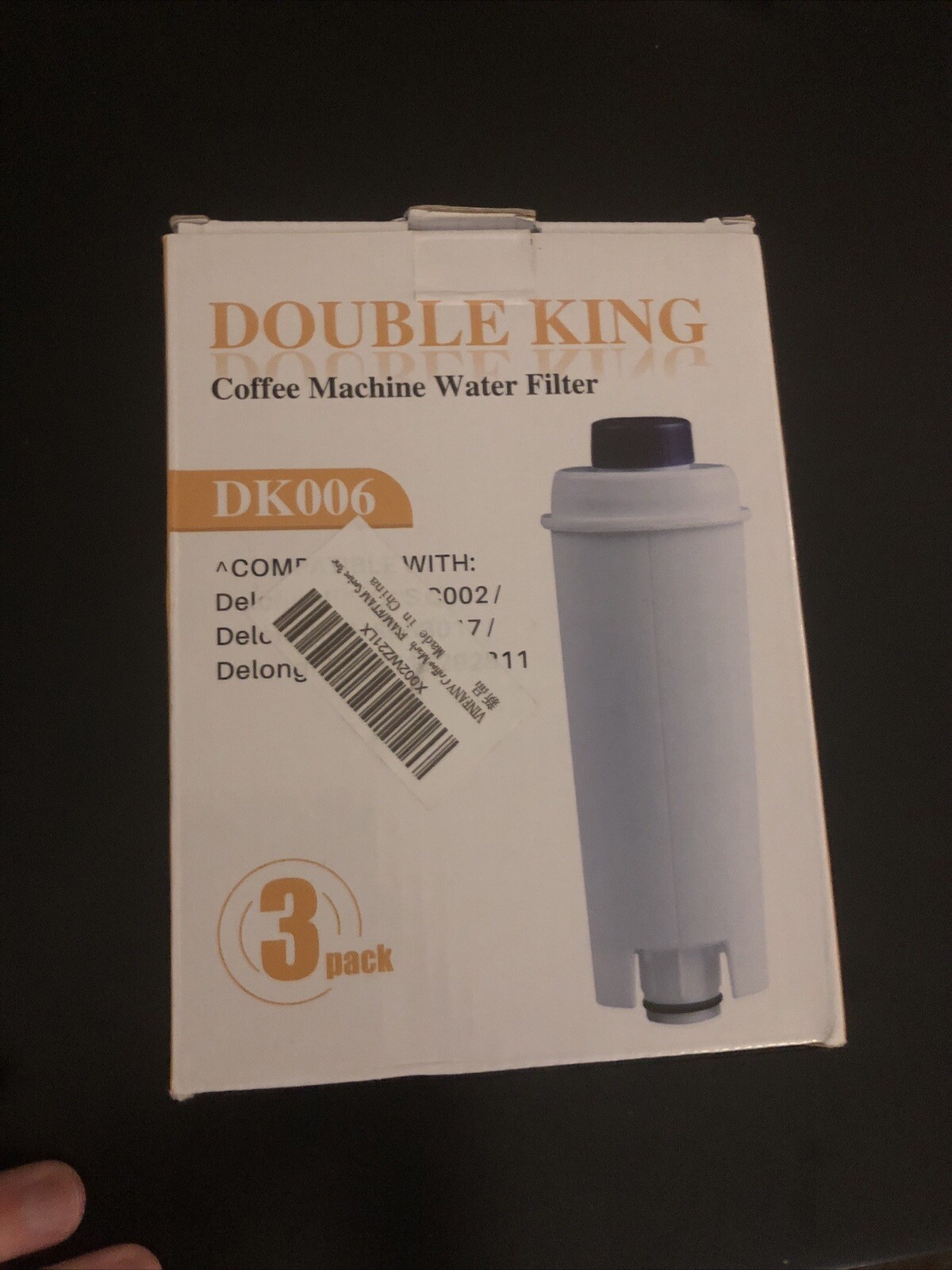 3PCS Coffee Machine Water Filter for Delonghi DLSC002  SER30