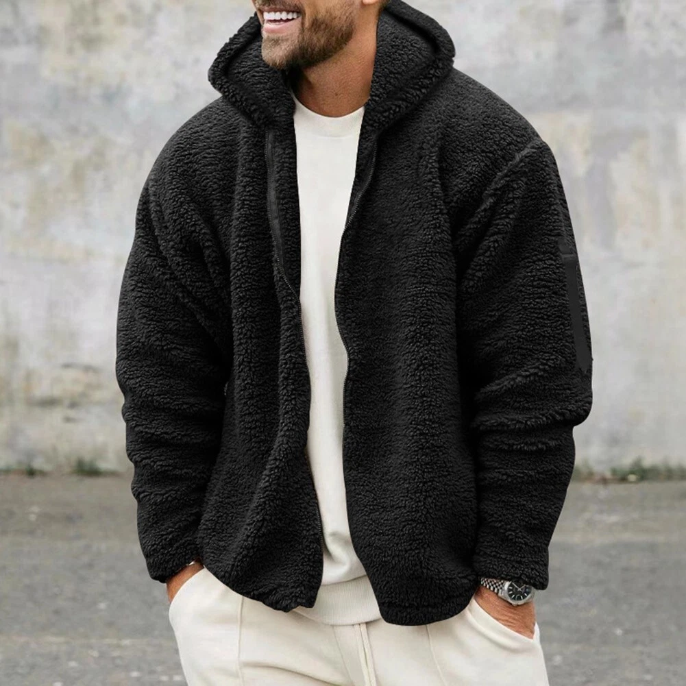 Suede fleece deals jacket