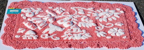 Pioneer Women Maize Coral Bath Rug 20"x32" - Picture 2 of 10