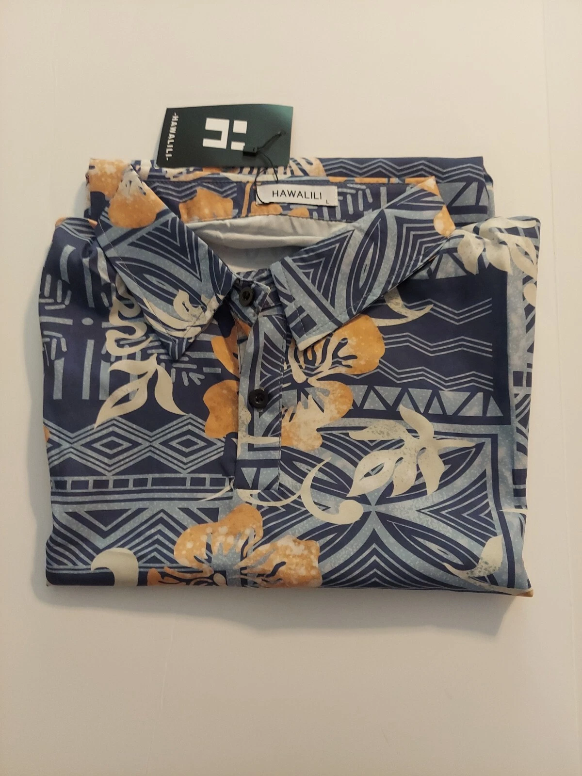 NWT Hawalili Mens Shirt Size L