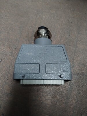 Harting HAN 46 EE-F 46 Pin Female Connector With Hood, 16A, 500V - USED