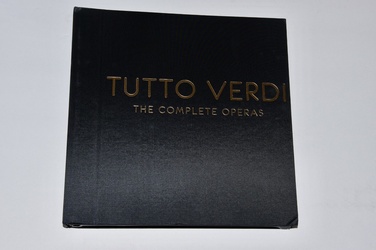 TUTTO VERDI THE COMPLETE OPERAS - BLU RAY ORIGINAL BOX SET 