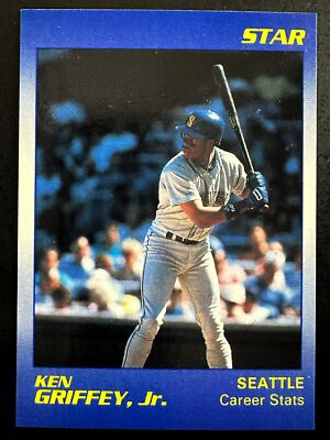 ケン・グリフィー・ジュニア　MLB ベースボールカード　Post 1990年 Ken Griffey Jr 1990 Topps Baseball MLB Debut Autograph Card