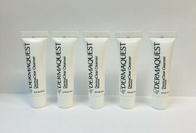 5x DermaQuest DermaClear Cleanser (2ml EA=10ML TOTAL) A $30 VALUE