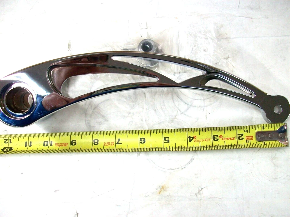 BRAZO DE FRENO CARL BROUHARD DESIGNS CROMO SPIRO 2014 UP HARLEY-DAVIDSON FLH FLT Foto 2 de 4