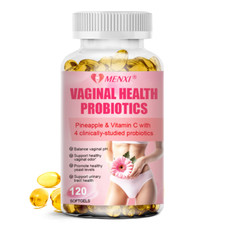 URO O Positiv Vaginal Probiotics for Women pH Balance with Prebiotics 120 COUNT