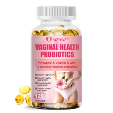 URO O Positiv Vaginal Probiotics for Women pH Balance with Prebiotics 120 COUNT