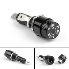 1/4pc SCI R3-14C Panel Mount Chassis Fuse Holder For 6x30mm Glass Fuses 10A 250V