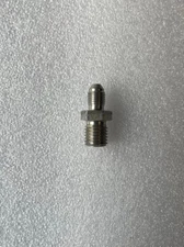 N108 -3AN Male Flare To M10x1.25 Inverted Flare Stainless Steel Brake Fitting