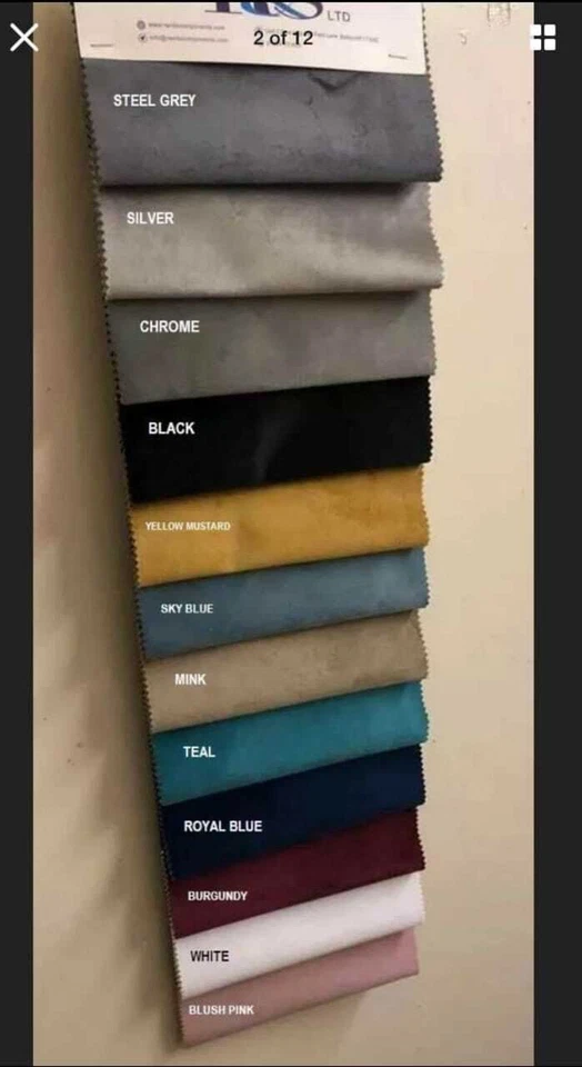 Chesterfield Footstool/coffee table, Pouffe 50 Width x 101 Length in Cm - Image 2 of 3