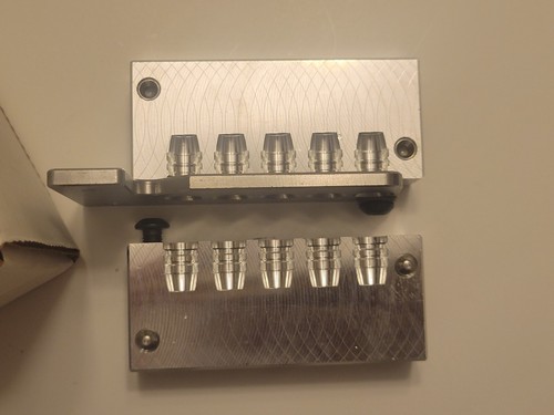 GENAUE FORMEN 5-KAVITÄTEN ALUMINIUM KUGELFORM 41-175 SWC - KOSTENLOSER VERSAND AUS DEN USA!